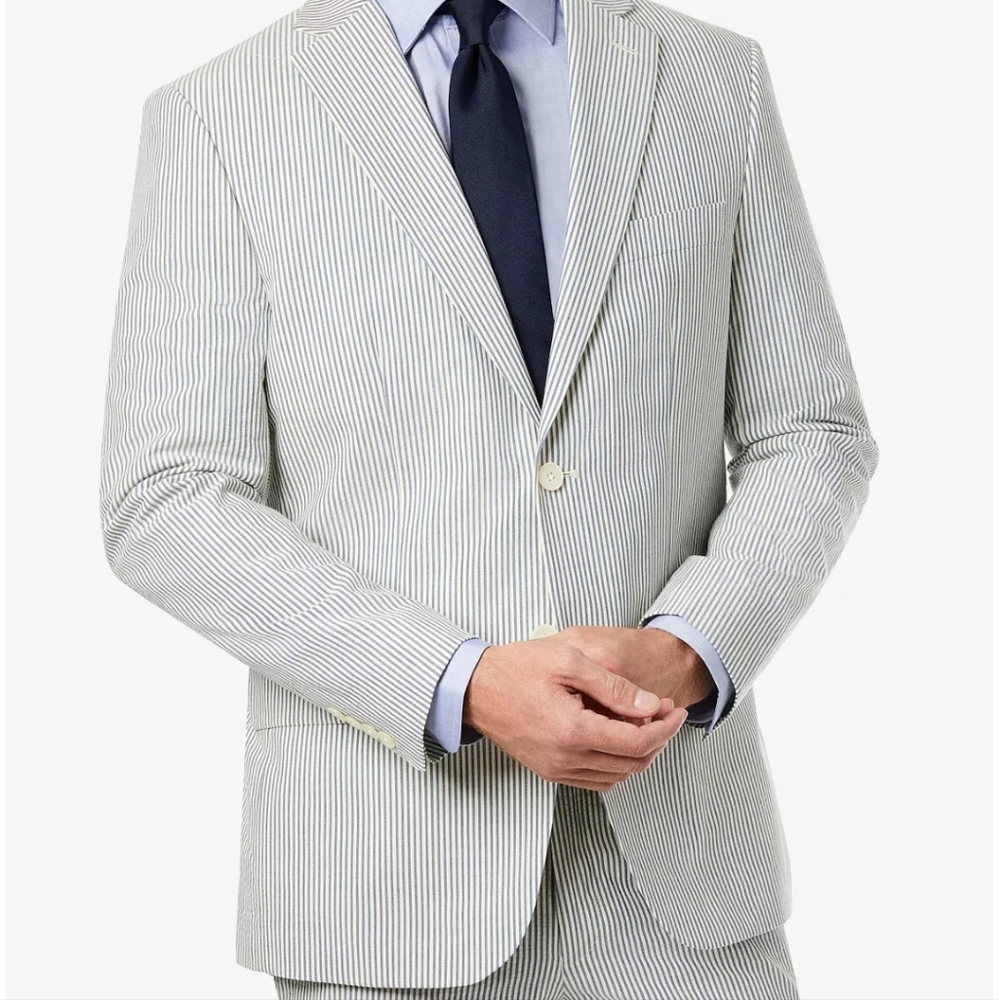 Ralph Lauren seersucker blazer Sz 38R
